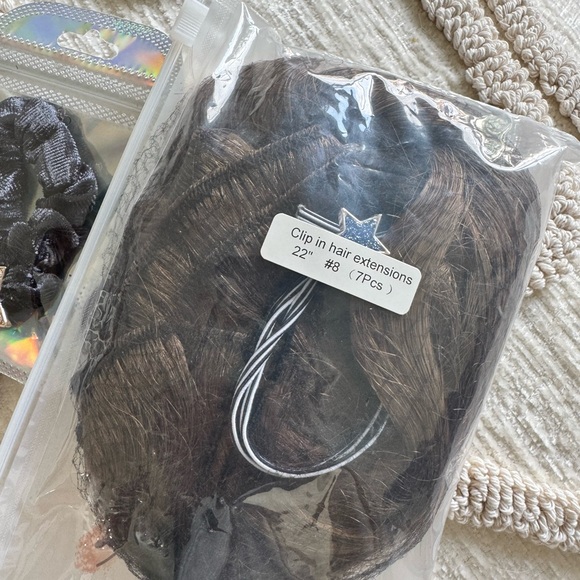 Ash Brown 100% Remy Hair Extensions - Picture 5 of 6